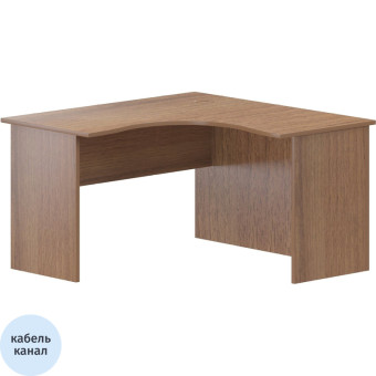 Стол угловой Арго А-203.60 правый (орех гварнери, 1200х1200х760 мм)