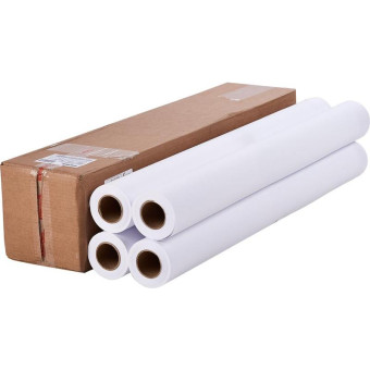 Бумага широкоформатная ProMEGA engineer (80 г/кв.м, длина 45 м, ширина 914 мм, диаметр втулки 50.8 мм, 4 рулона в упаковке)