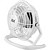 Вентилятор настольный Rix RDF-1500USB белый