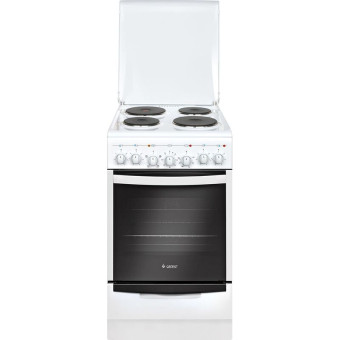 Плита электрическая Gefest ЭПНД5140-020037 стандартной ширины белая (эмаль, 4 конфорки, 55 литров)