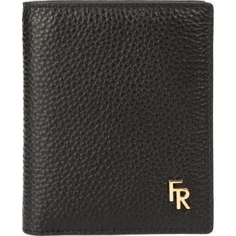 Кошелек женский Fabretti из натуральной кожи черного цвета (Q42333D-2)