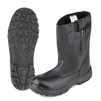 Сапоги рабочие зимние Prosafe 15-0М ПУ из натуральной/искусственной кожи черные (размер 47)