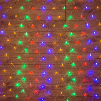 Гирлянда светодиодная Neon-Night сеть разноцветный свет 180 светодиодов (1.8x1.5 м)
