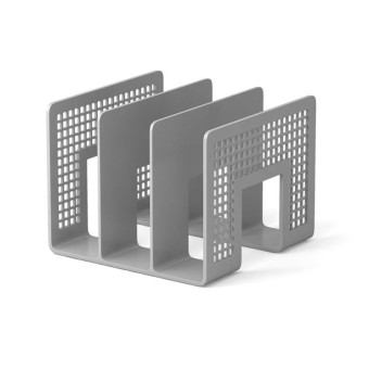 Лоток вертикальный сортер для бумаг 212 мм Erich Krause Classic пластиковый серый 3 отделения