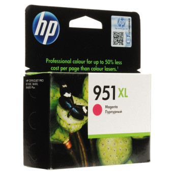 Картридж струйный HP 951XL CN047AE пурпурный оригинальный повышенной емкости