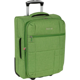 Чемодан Polar размер S 39 л из полиэстера зелёный