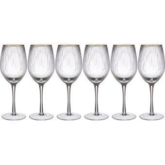 Набор бокалов для вина Lefard Рим 400 мл (в наборе 6 штук)