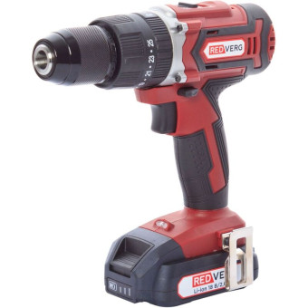 Дрель-шуруповерт ударная аккумуляторная Redverg RD-IS18/U 2 АКБ х Li-ion (18В, 2 Ач)+ЗУ