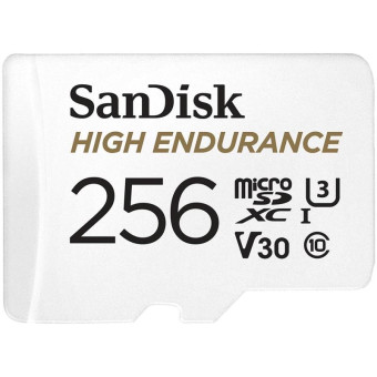 Карта памяти SanDisk High Endu microSDXC UHS-I Cl10 SDSQQNR-256G-GN6IA