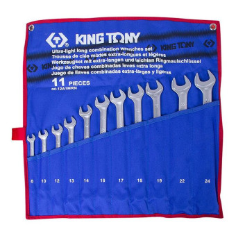 Набор ключей комбинированных King Tony 8-24 мм 11 предметов (12A1MRN)