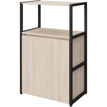 Стеллаж для документов Easy to lead K-Loft 241H022 дуб  скандинавский/чёрный 670х400х1068 мм