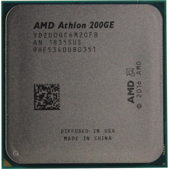 Процессор AMD Athlon 200GE OEM (YD200GC6M2OFB) Процессор AMD Athlon 200GE OEM (YD200GC6M2OFB)