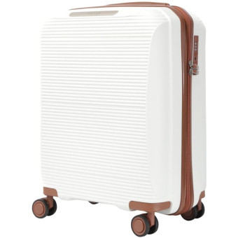 Чемодан Fabretti 55 литров из пластика белый (EN1010-20-1)