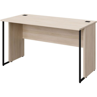 Стол прямой Easy to lead K-Loft 241S011 (дуб скандинавский/чёрный  1380х670х752 мм)