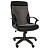 Кресло для руководителя Easy Chair 639 TPU серое/черное (экокожа/ткань, пластик)