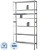 Стеллаж металлический Практик MS (6 полок, 1000x300x2000 мм)
