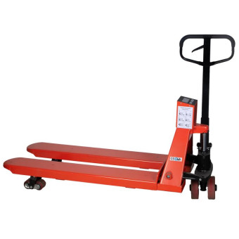 Тележка гидравлическая (рохля) с весами Tor CBY-CW2 (2500 кг, 550x1150 мм)