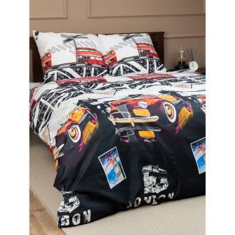 Постельное белье Amore Mio Bridge (1,5-спальное, микрофибра)