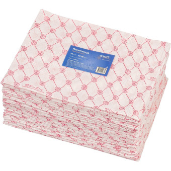 Салфетка одноразовая нестерильная в сложении 45 x 90 см (розовая, 50 штук в упаковке)