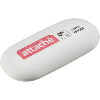 Ластик Attache из термопластичного каучука овальный 63x29x13 мм (2 штуки в упаковке)