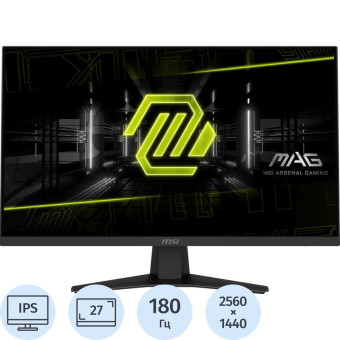 Монитор 27" MSI MAG 274QF чёрный (9S6-3CE41H-027)