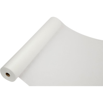 Простыня одноразовая White line нестерильная в рулоне с перфорацией 200 х 80 см 15 г/кв.м (белая, 100 штук в рулоне)