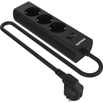 Сетевой фильтр Philips CHP2135BB/51 на 3 розетки 3 метра