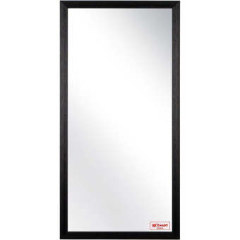 Зеркало настенное Комус Мебель НБ72 (чёрный, 600х1200 мм)