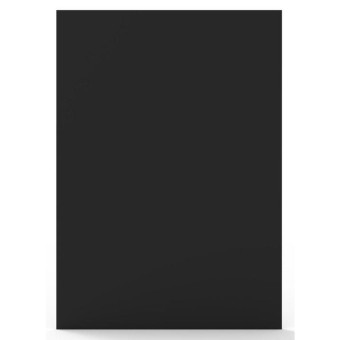 Доска меловая немагнитная А4 (21x29.7 см) пластиковая черная без рамы Attache