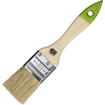 Кисть малярная плоская Сибртех из натуральной щетины 36x10 мм (82262)