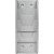 Лоток настенный A4 вертикальный (590x245 мм) из пластика 3 отделения Комус