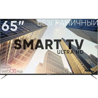 Телевизор 65" Soundmax SM-LED65M03SU черный