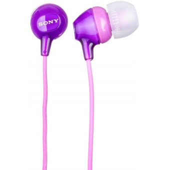 Наушники Sony MDR-EX15AP фиолетовые