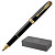 Роллер Parker Sonnet Black Lacquer GT цвет чернил черный цвет корпуса черный (артикул производителя 1931496)