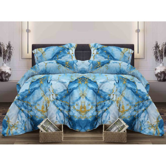 Постельное бельё Lovely textile Мрамор (евро, бязь)