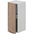 Шкаф кухонный VOK W1D_72_30 (дуб сонома/белый шагрень, 300х315х720 мм)