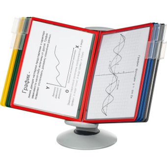 Демосистема настольная А4 вращающаяся 10 панелей Promega office