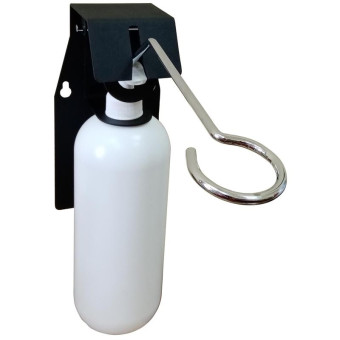 Дозатор для антисептика/дезинфицирующих средств DAN-2 K-1 локтевой металл/пластик (держатель, флакон для дез.средства 1 л)