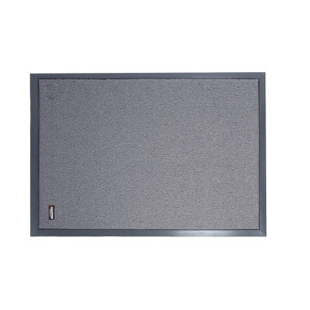 Дезинфекционный коврик Haccper Dezmatta с основой 90х120х1.8 см серый