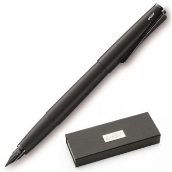 Ручка перьевая Lamy Studio lx цвет чернил синий цвет корпуса черный (артикул производителя 4033751)