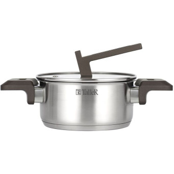 Кастрюля TalleR 17306 1.4 л нержавеющая сталь с крышкой