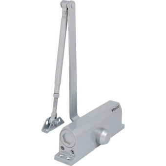 Доводчик дверной Булат ULTIMATE ДД-150 A-S до 160 кг серебристый