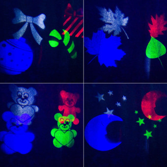 Проектор лазерный Neon-Night разноцветный свет