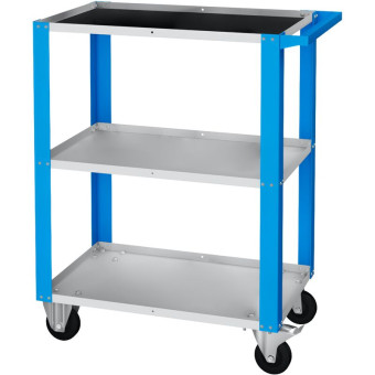 Тележка инструментальная ЗМИ (серый/синий, 700х450х930 мм)