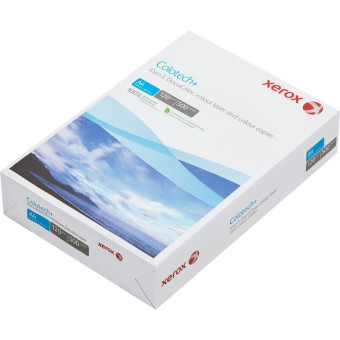 Бумага для цветной лазерной печати Xerox Colotech + ( A4, 120 г/кв.м, 500 листов, 003R94651)