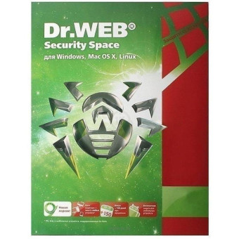 Программное обеспечение Dr.Web Security Space/ 24 мес. 2(LHW-BK-24M-2-A3)