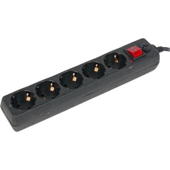 Сетевой фильтр Buro 500SH-1.8-B на 5 розеток 1,8 метра