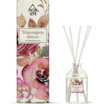 Аромадиффузор Arida Home цветы, шоколадная ваниль 50 мл