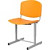 Стул ученический Pifagor СШ8/1 оранжевый/серый рост 5-7