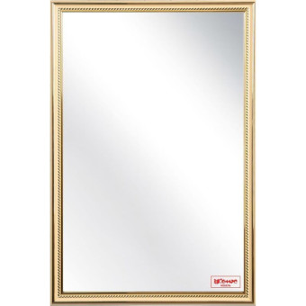 Зеркало настенное Комус Мебель 120К (бежевая косичка, 400х600 мм)